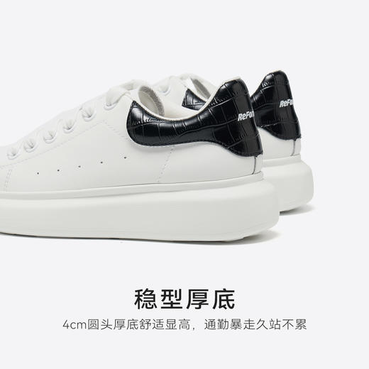 星期六时尚经典百搭厚底小白鞋SSD3112053 商品图13