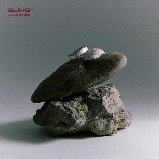 BJHG不计后果 陶瓷星星戒指男ins潮美式复古百搭简约情侣指环对戒 商品图1