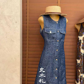 【部分现货】良木礼亚麻连衣裙（L2E037）