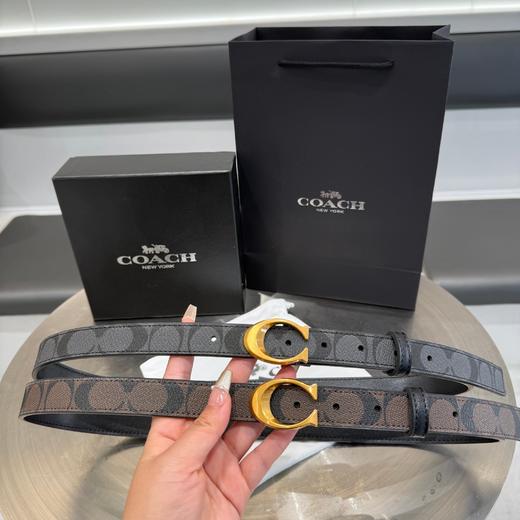 G240 co@ch女士经典老花C扣皮带经典女皮带 商品图0