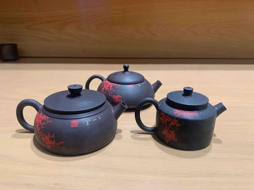 建陶红松红竹手磨壶 商品图0