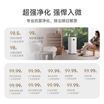 米家小米空气净化器5Pro 【缓解花粉过敏】家用除甲醛除菌除过敏原 商品图5