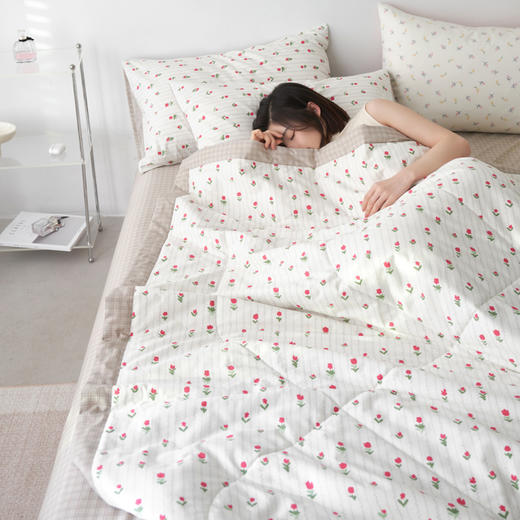 【清仓99元起】【里外全棉】全棉印花棉花夏凉被 耐磨透气可水洗夏被【不支持退换货】 商品图8