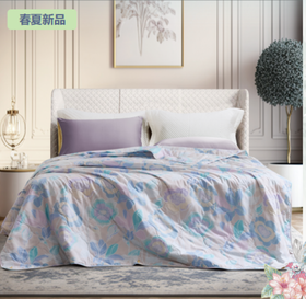 ——————富安娜清凉七孔抗菌印花夏被2.03*2.29m（代发）