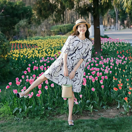 小众设计师连衣裙071404 商品图0