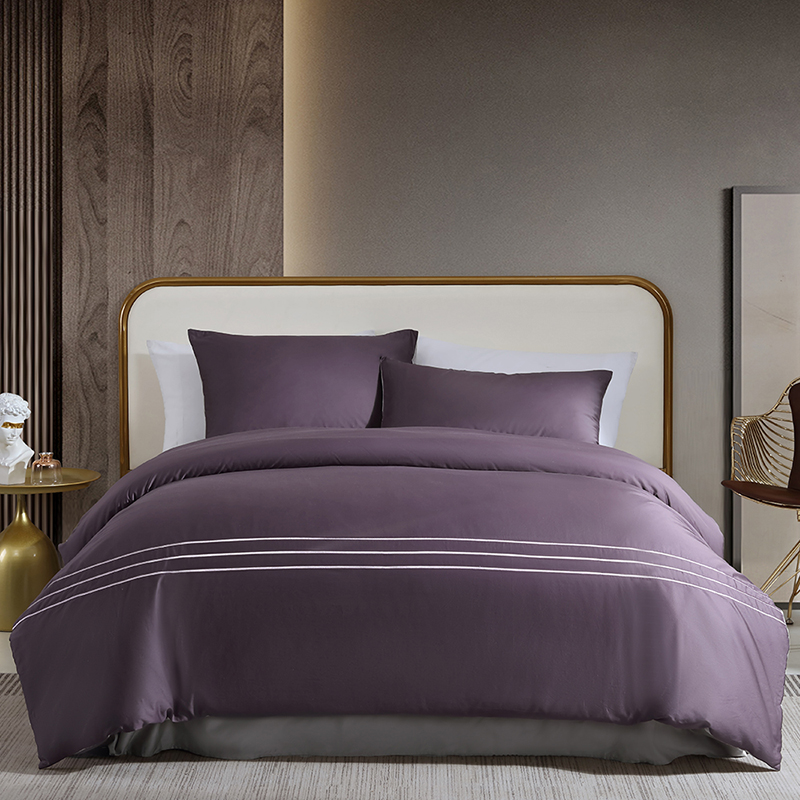 博洋宝贝祥瑞黛紫-60支贡缎长绒棉四件套BYJTCMGD105