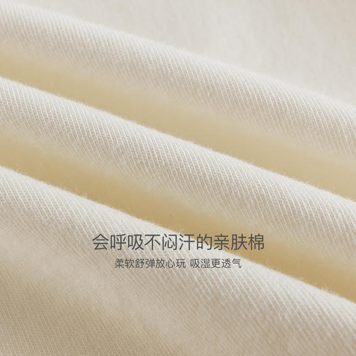 马克珍妮女童可爱蝴蝶领猫咪T恤 宝宝纯棉上衣2025秋装新款551216 商品图4