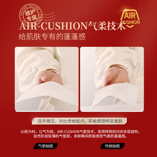 植护大包纸巾悬挂式餐巾纸抽家用实惠装整箱批卫生纸商用面巾抽纸 商品图3