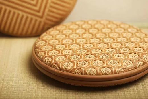 竹报平安  普陀山书院推荐手工编制家用竹器 商品图4