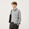 714street薄款华夫格亨利领长袖T恤男2025秋冬新款打底衫日系上衣 商品缩略图1