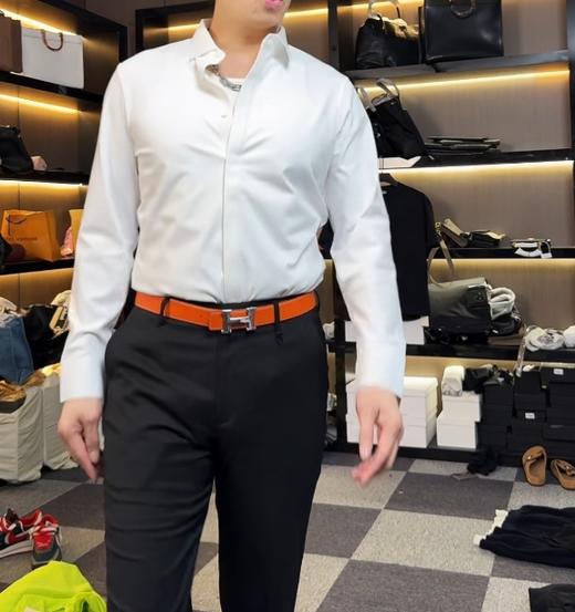 长款修身显瘦长裤 商品图4