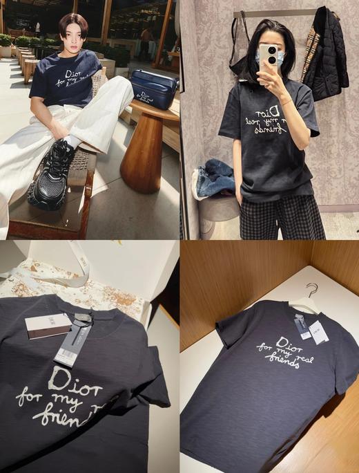 DR高级感满满天丝刺绣水钻T恤 商品图14