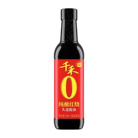 千禾零添加酱油纯酿红烧500ml