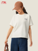 李宁（LI-NING）潮流运动短袖T恤衫女2025秋季圆领文化衫AHSV464 商品缩略图3