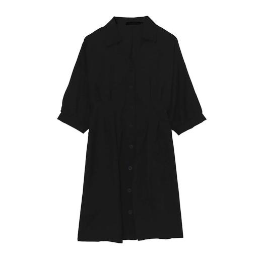 【诗铭洛可】2186连衣裙V领中裙衬衫裙B3-1 商品图7