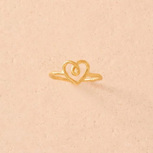 在途4周到｜Agapee-BELÉN-心形 镂空 戒指［法国设计师］ 商品图1