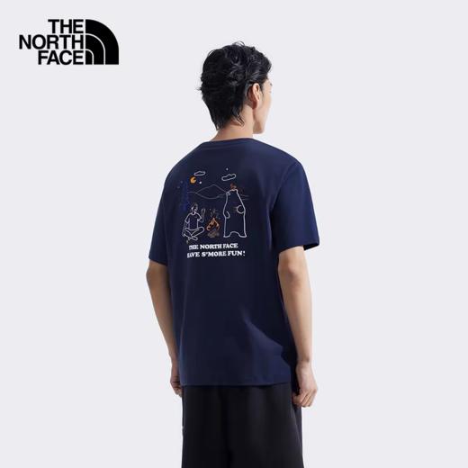 点此购买 北面夏季男女款纯棉圆领短袖T恤 qc 324354 商品图5