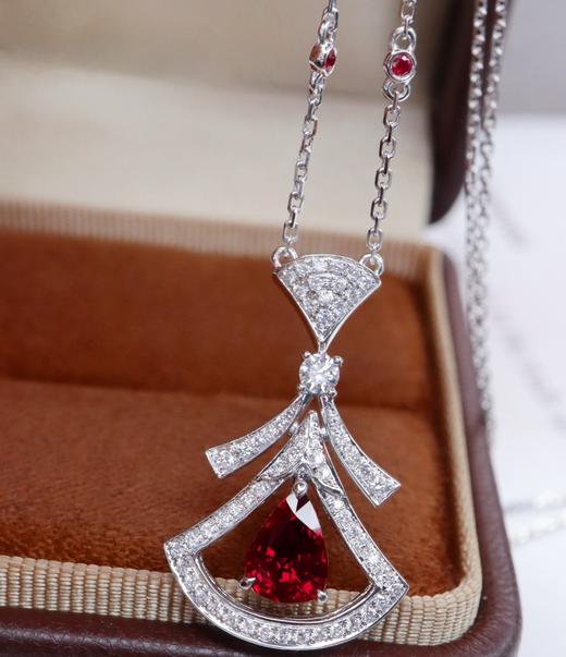 1.18克拉刻面红宝石吊坠 商品图1
