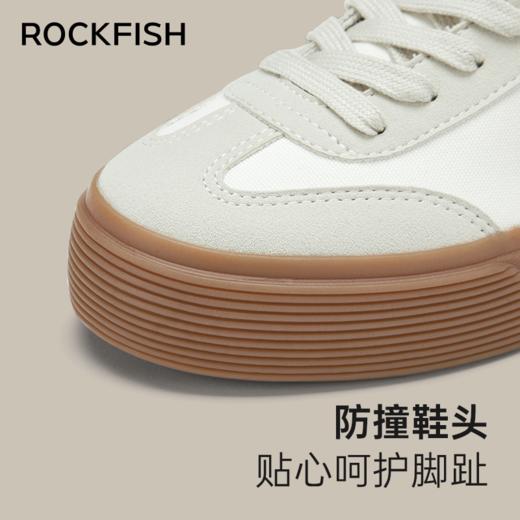 【901 半拖】Rockfish 901不怕湿包头半拖厚底增高德训帆布鞋 商品图7