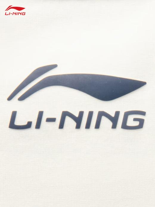 李宁（LI-NING）潮流运动短袖T恤衫女2025秋季圆领文化衫AHSV464 商品图7