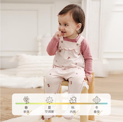 【云优选】FIXONI宝宝背带裤三角哈衣套装-限时清仓 商品图4