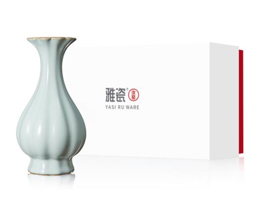 汝窑菊瓣瓶 商品图0