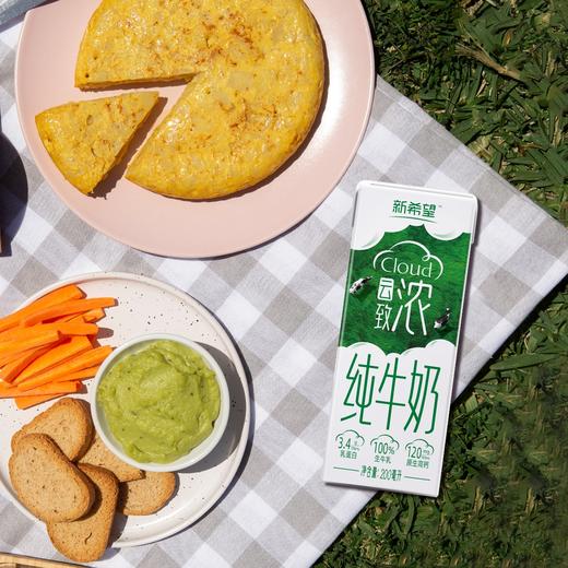 【品牌直发】新希望秒杀来袭99元5箱组合装 ✅配料仅生牛乳，真正干净0️⃣添加 ✅自有GAP一级牧场奶源，奶香浓郁，浓醇营养，新希望致浓致轻焕新升级纯牛乳200ml*10盒/箱 商品图1