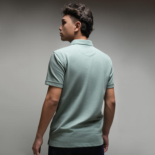 4158m 政企精英 专属定制 Balance冰藻泥短袖POLO衫 商品图3