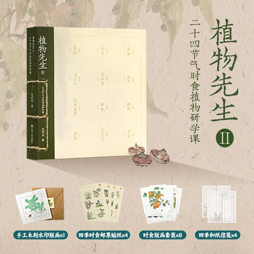袁明华《植物先生Ⅱ：二十四节气时食植物研学课》 商品图0