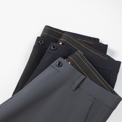 【高弹减压】圣得西男士西裤2025年秋季款商务通勤休闲直筒长裤 商品图9