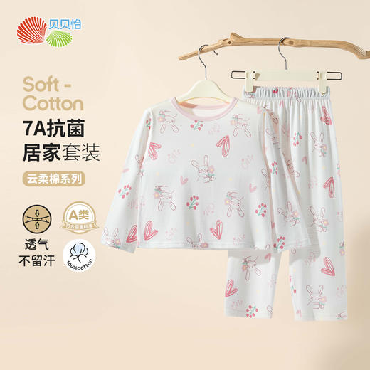 贝贝怡男女宝宝套头套装ZB3ET025 商品图0