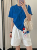 （小眠专属）海岛蓝T恤 | 打造夏日时髦穿搭，显白又gao级 商品缩略图1