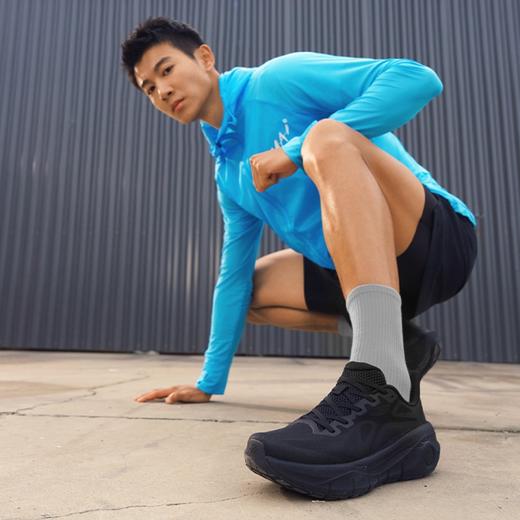 【厚底科技 前后双翘弧形结构】必迈远征者厚道跑步鞋 发泡加厚中底 轻弹持久超舒适 商品图2