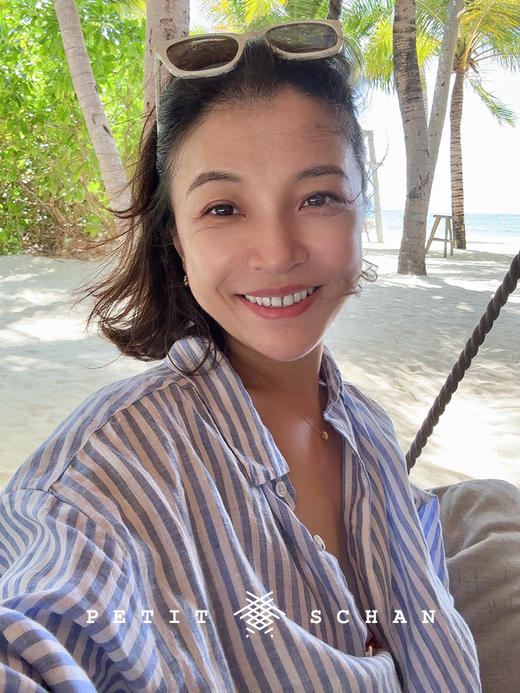 PETIT SCHAN小闪 CLO#859 Sinbad's Voyages 辛巴达航海记 一千零一夜系列色织纯亚麻度假感条纹长袖衬衫 商品图6