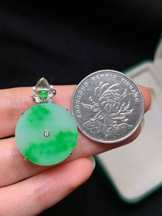 平安扣翡翠吊坠 商品图5