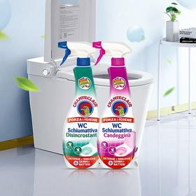 【1件包邮】大公鸡管家马桶清洁剂除垢款/漂白款625ml*2瓶 一喷一刷快速清洁 新疆西藏港澳台不发货