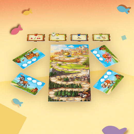 【5+】旭乐园 骑驴闯江湖 桌游 商品图2