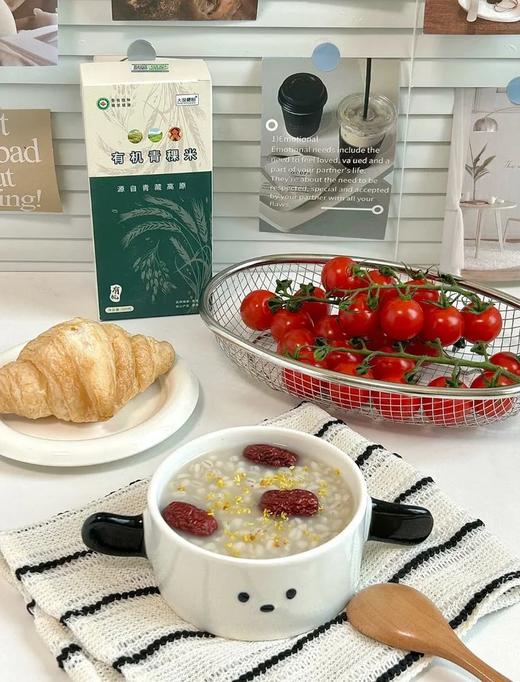 【糖人可以吃的有机青稞米】49.9元3盒有机青稞米GI值仅25每100g仅342大卡膳食纤维白米8倍配料表干净基地直邮 商品图3