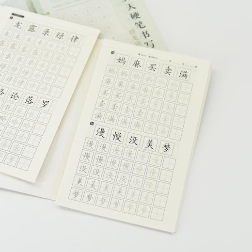 30天硬笔书写计划 控笔训练 硬笔字帖书法口袋本 基础控笔训练书法基础临摹字帖 高频汉字 商品图4