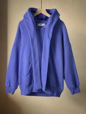 【诗铭洛可】（加绒）0945卫衣设计感秋冬卫衣B21-3