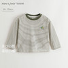 马克珍妮男童条纹小鳄鱼长袖T恤 宝宝纯棉上衣2025秋装新款551117 商品缩略图0