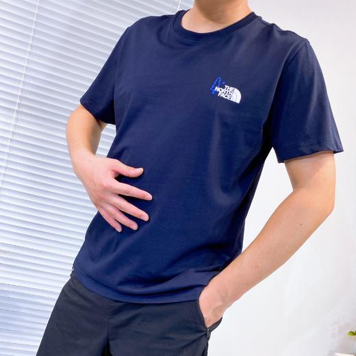 点此购买 北面夏季男女款纯棉圆领短袖T恤 qc 324354 商品图8