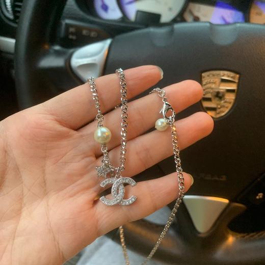 G231香奈儿LOGO珍珠项链 商品图3