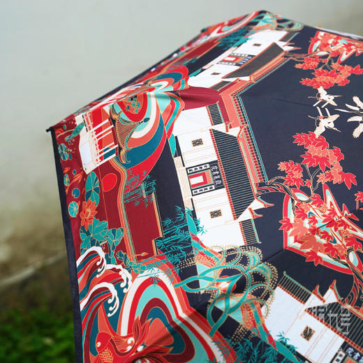 岳麓书院「麓云湘水」晴雨伞 商品图4