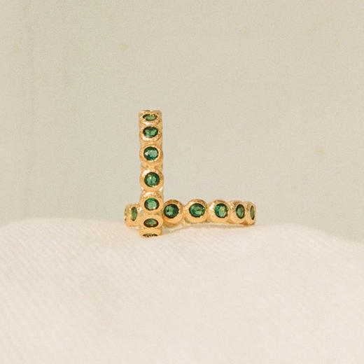 北京仓｜Agapee-AMÉLIA-绿色 锆石 戒指［法国设计师］ 商品图2