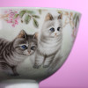 一儒堂粉彩猫咪鸡心杯 商品缩略图5
