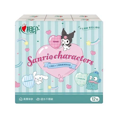 心相印三丽鸥四层纸手帕12包装 商品图0