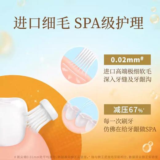 狮王细齿洁护龈牙刷2支装 商品图3
