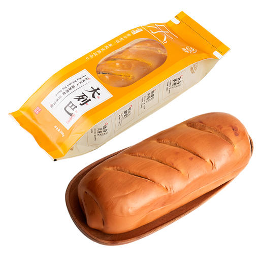 河北省邯郸市魏县雅觅黑麦果仁大列巴500g/袋 商品图0