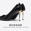 【黑金限定】星期六金属尖头气质细高跟SSD3111091 商品缩略图11